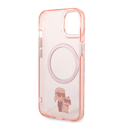 iPhone 14 Kılıf Karl Lagerfeld M-safe Şarj Özellikli K&C Dizayn Kılıf