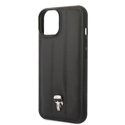 iPhone 14 Kılıf Karl Lagerfeld Nylon Puffy Airbag Karl Dizayn Kılıf