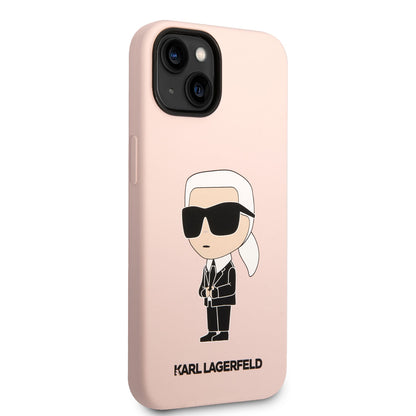 iPhone 14 Kılıf Karl Lagerfeld Silikon Karl Dizayn Kılıf