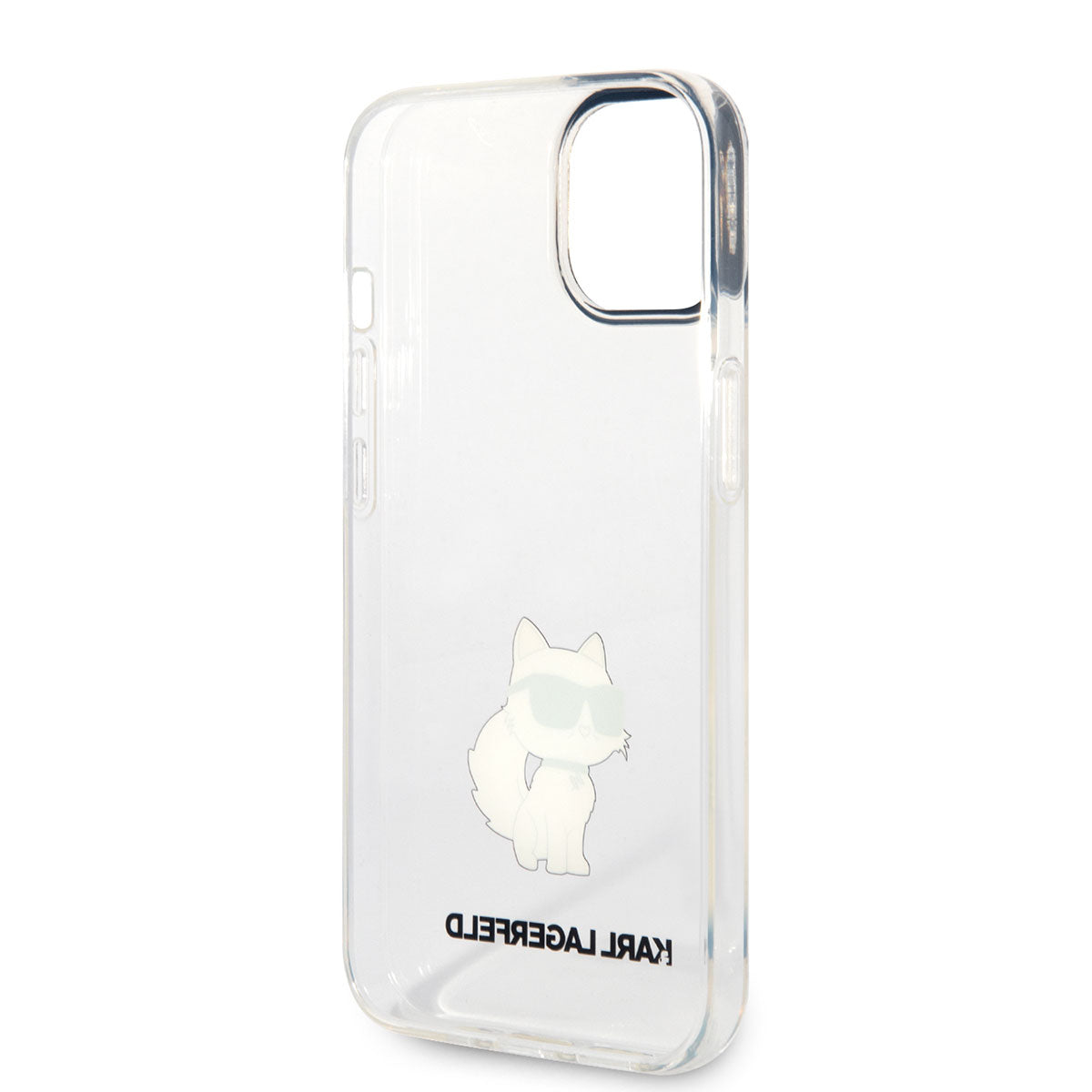 iPhone 14 Kılıf Karl Lagerfeld Transparan Choupette Dizayn Kılıf