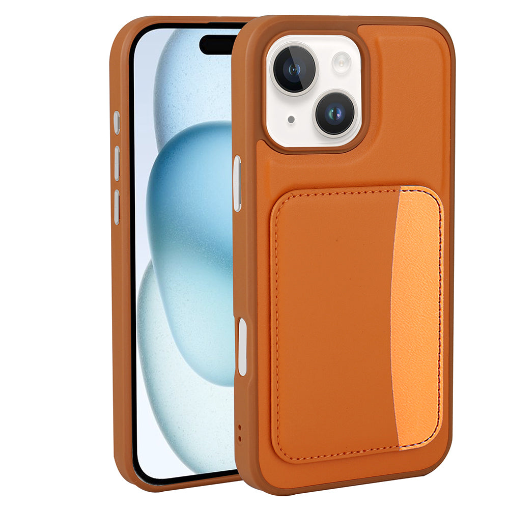 iPhone 14 Kılıf Kartlıklı Zore X-Kart Silikon Kılıf