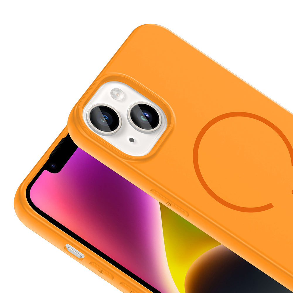 iPhone 14 Kılıf M-safe Şarj Özellikli Zore Meta Kılıf