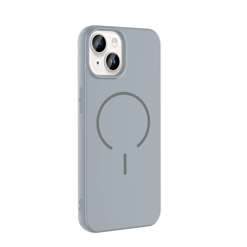 iPhone 14 Kılıf M-safe Şarj Özellikli Zore Meta Kılıf