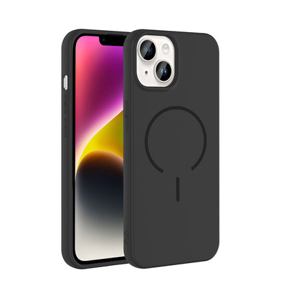 iPhone 14 Kılıf M-safe Şarj Özellikli Zore Meta Kılıf