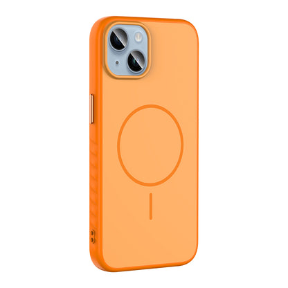 iPhone 14 Kılıf M-safe Şarj Özellikli Zore Tea Kılıf
