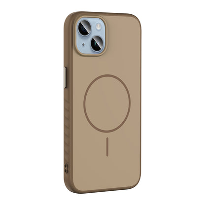 iPhone 14 Kılıf M-safe Şarj Özellikli Zore Tea Kılıf