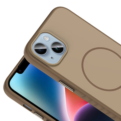 iPhone 14 Kılıf M-safe Şarj Özellikli Zore Tea Kılıf