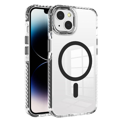 iPhone 14 Kılıf M-safe Şarj Özellikli Airbagli Takılabilir Askı Aparatlı Zore Nana Kılıf