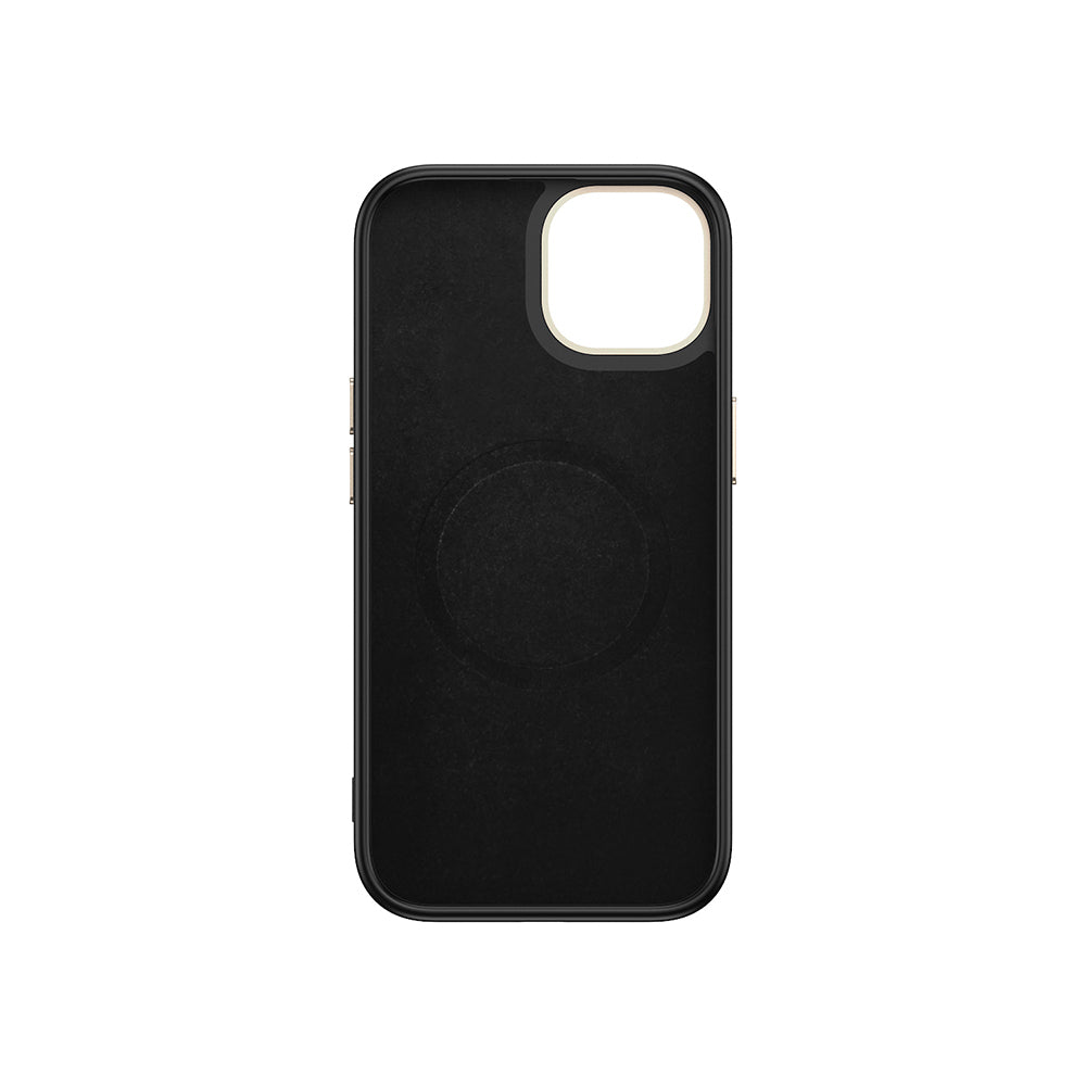 iPhone 14 Kılıf M-safe Şarj Özellikli Karbon Fiber Görünümlü Zore Antina Kılıf
