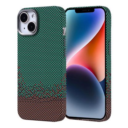 iPhone 14 Kılıf M-safe Şarj Özellikli Karbon Fiber Görünümlü Zore Nekst Kılıf