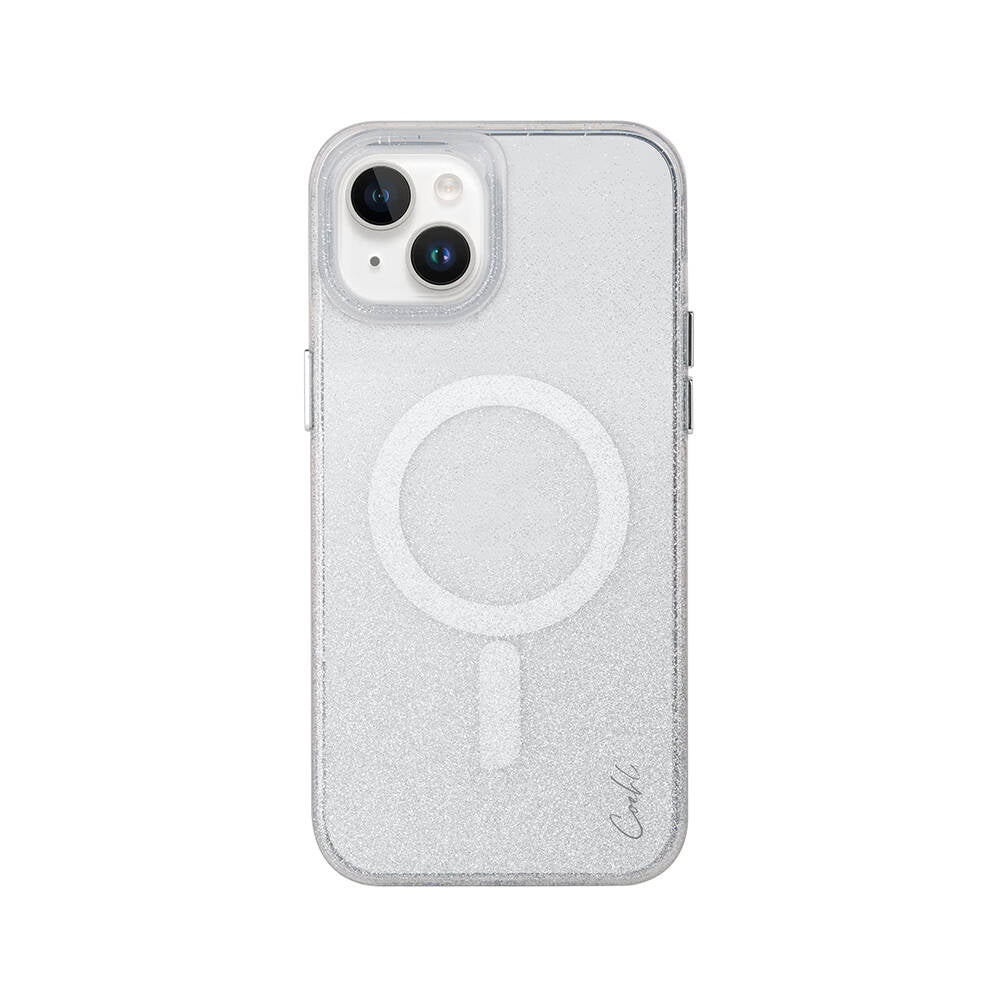 iPhone 14 Kılıf M-safe Şarj Özellikli Simli Arka Yüzey Coehl Lumino Kılıf