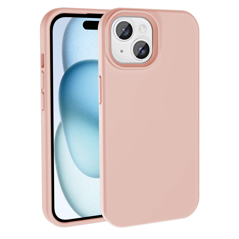 iPhone 14 Kılıf M-safe Şarj Özellikli Sıvı Teknolojili Silinebilir Sert Zore Kivi Kılıf