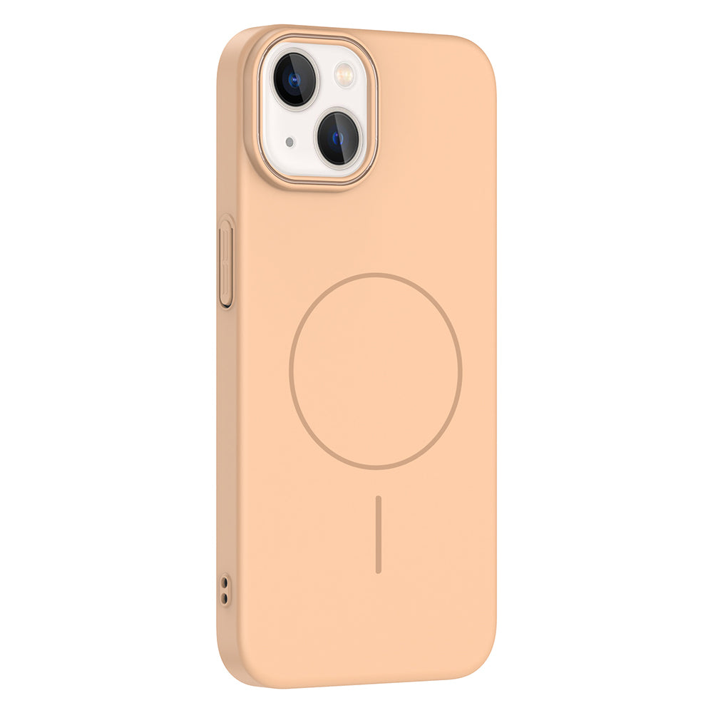 iPhone 14 Kılıf M-safe Şarj Özellikli Zore Ruby Sert Kılıf