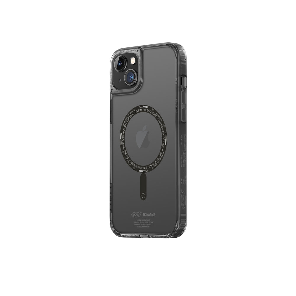 iPhone 14 Kılıf SkinArma Şeffaf Airbag Tasarımlı M-safe Şarj Özellikli Saido Kılıf