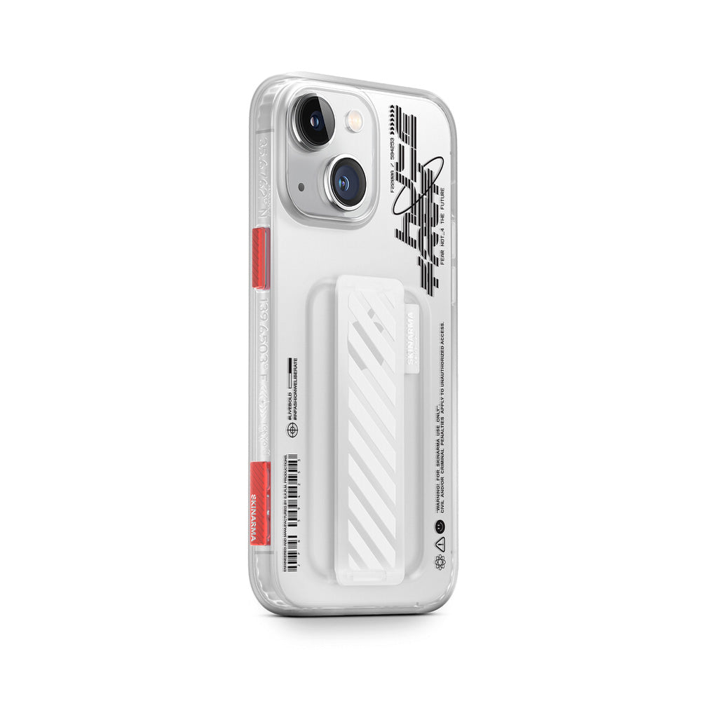 iPhone 14 Kılıf SkinArma Şeffaf Desenli Kaze Kılıf