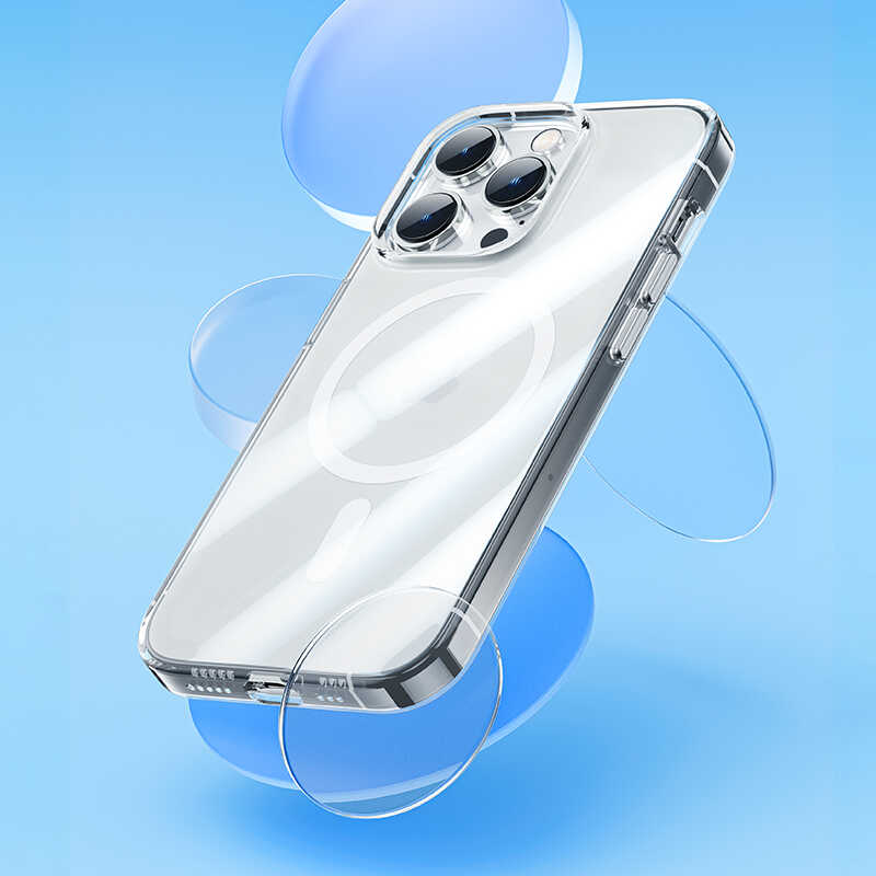 iPhone 14 Plus Kılıf Benks Crystal Series Clear Kılıf Ekran Koruyucu Hediyeli