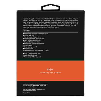 iPhone 14 Plus Kılıf Kajsa Missy And Match Klasik İp Askılı Kılıf