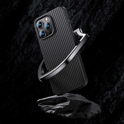 iPhone 14 Plus Kılıf Karbon Fiber Benks Civilian Aramid Protective Kılıf