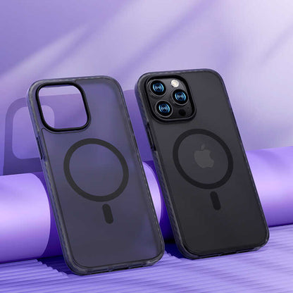 iPhone 14 Plus Kılıf Kenarları Silikon Airbagli Mat Arka Yüzey Benks Icesand Kılıf