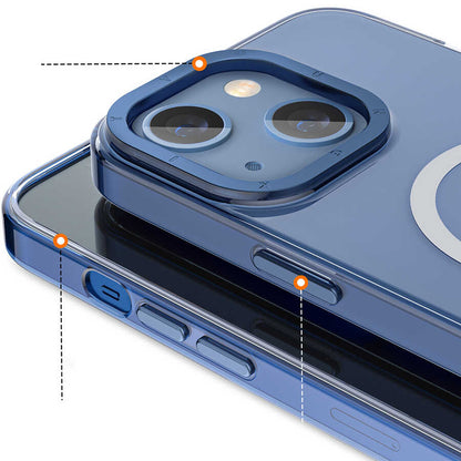 iPhone 14 Plus Kılıf M-safe Şarj Özellikli Youngkit Coloured Glaze Serisi Kılıf