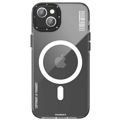 iPhone 14 Plus Kılıf M-safe Şarj Özellikli YoungKit Exquisite Serisi Kılıf