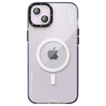iPhone 14 Plus Kılıf M-safe Şarj Özellikli YoungKit Exquisite Serisi Kılıf