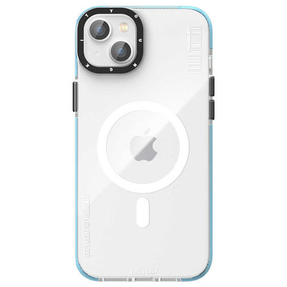 iPhone 14 Plus Kılıf M-safe Şarj Özellikli YoungKit Exquisite Serisi Kılıf