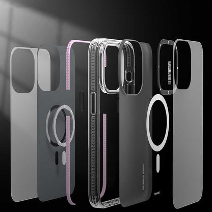 iPhone 14 Plus Kılıf M-safe Şarj Özellikli YoungKit Exquisite Serisi Kılıf