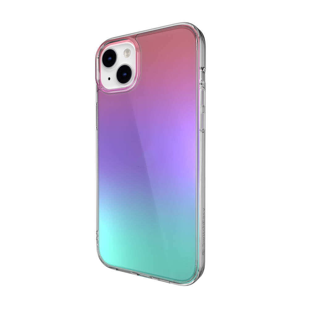 iPhone 14 Plus Kılıf Renk Geçişli Kenarları Şeffaf Tasarımlı Lisanslı Switcheasy Crush Plus Kılıf