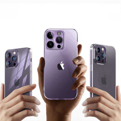 iPhone 14 Plus Kılıf Şeffaf Airbag Tasarımlı Wiwu ZCC-108 Concise Serisi Kılıf