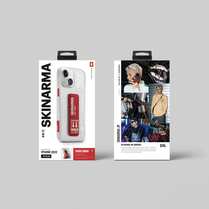 iPhone 14 Plus Kılıf SkinArma Standlı Şeffaf Tasarımlı Taihi Sora Kılıf
