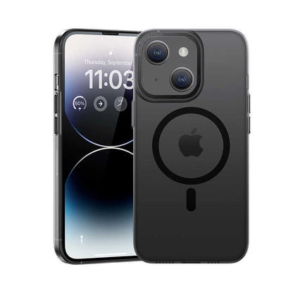 iPhone 14 Plus Kılıf Wireless Şarj Destekli Benks Magnetik Haze Kılıf