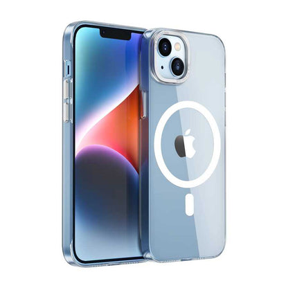 iPhone 14 Plus Kılıf Wiwu MCC-102 Magnetic Crystal Sert PC Kılıf