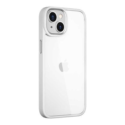 iPhone 14 Plus Kılıf Wiwu VCC-104 Lens Korumalı Renkli Kenar Arkası Şeffaf Vivid Clear Kılıf
