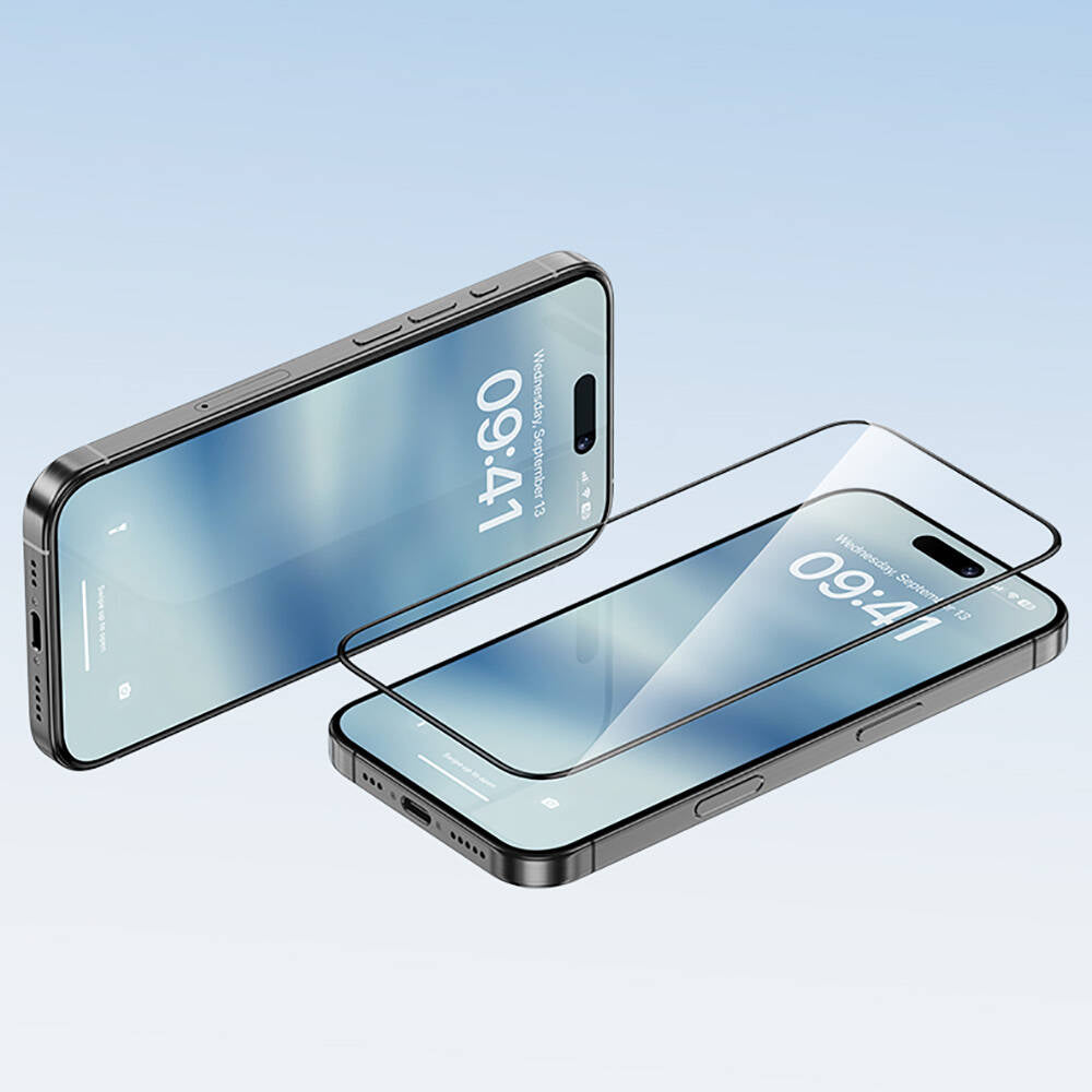 iPhone 14 Pro Benks Ultra Shield 0.4mm Ekran Koruyucu + Kolay Uygulama Aparatlı