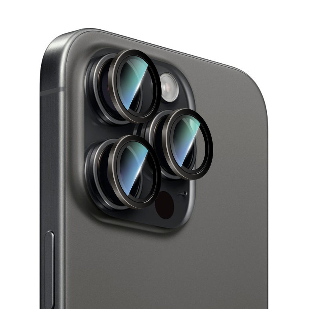iPhone 14 Pro CaseWorld Alloy Serisi Oleofobik Anti Reflective Kamera Lens Koruyucu