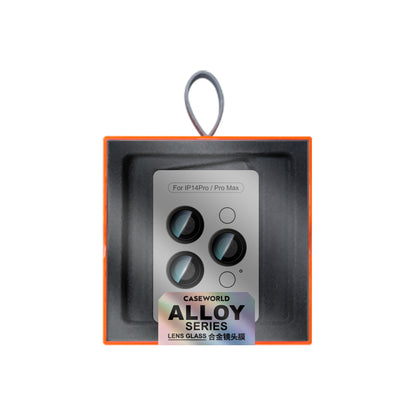 iPhone 14 Pro CaseWorld Alloy Serisi Oleofobik Anti Reflective Kamera Lens Koruyucu
