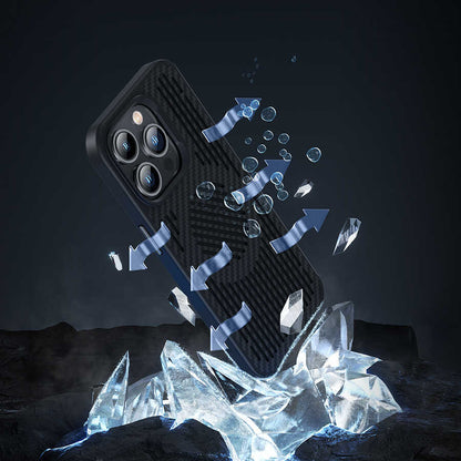 iPhone 14 Pro Kılıf Benks Magnetic Cooling Kevlar Soğutucu Özellikli Telefon Kılıfı