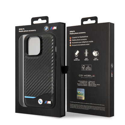 iPhone 14 Pro Kılıf BMW PU Deri Ve Karbon Dizayn Kılıf