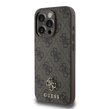 iPhone 14 Pro Kılıf Guess Orijinal Lisanslı M-safe Şarj Özellikli Small 4G Classic Kılıf