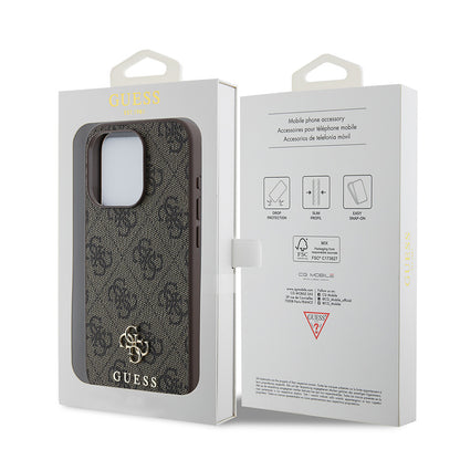 iPhone 14 Pro Kılıf Guess Orijinal Lisanslı M-safe Şarj Özellikli Small 4G Classic Kılıf
