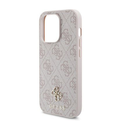 iPhone 14 Pro Kılıf Guess Orijinal Lisanslı M-safe Şarj Özellikli Small 4G Classic Kılıf