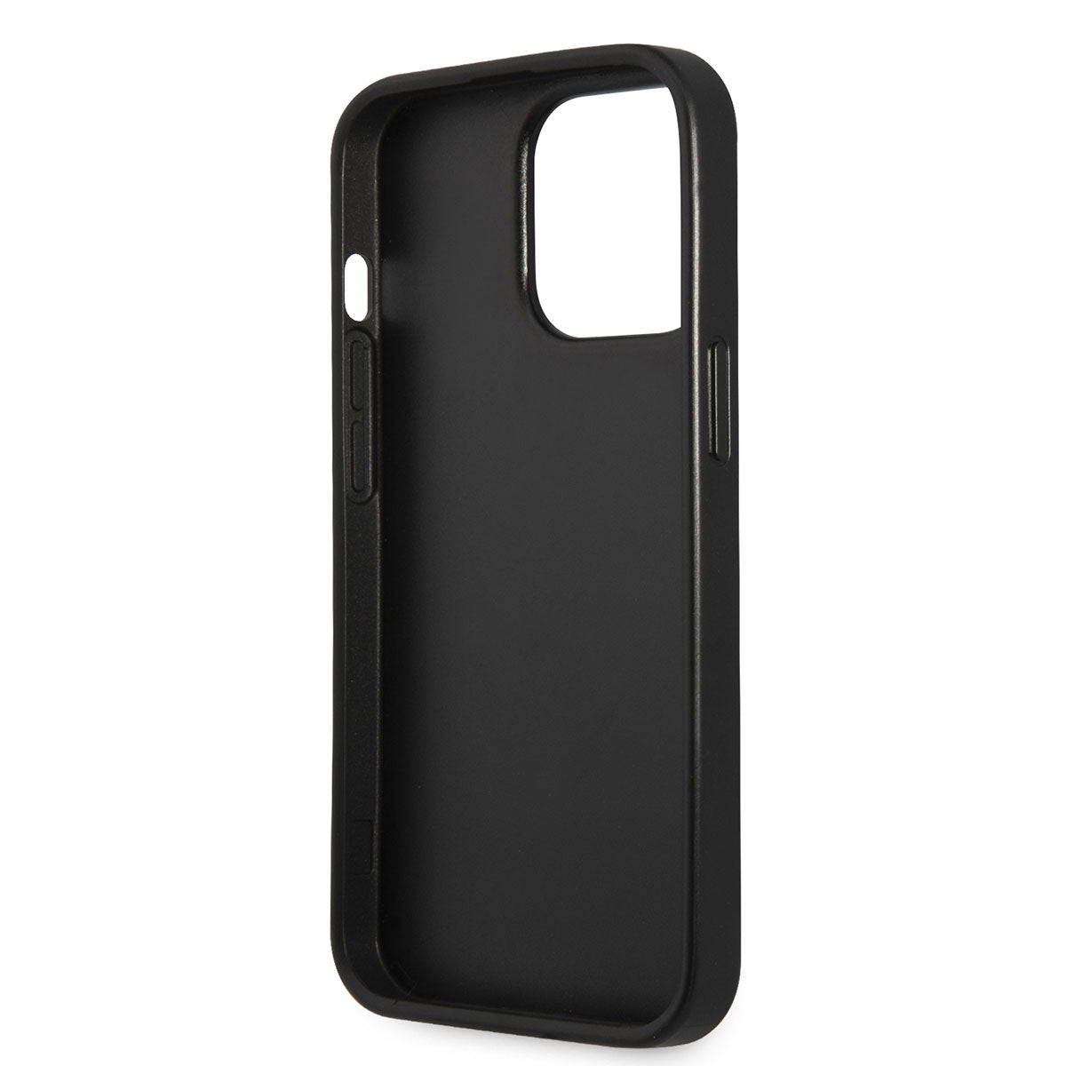 iPhone 14 Pro Kılıf GUESS PU Safran Deri Üçgen Logo Dizayn Kılıf