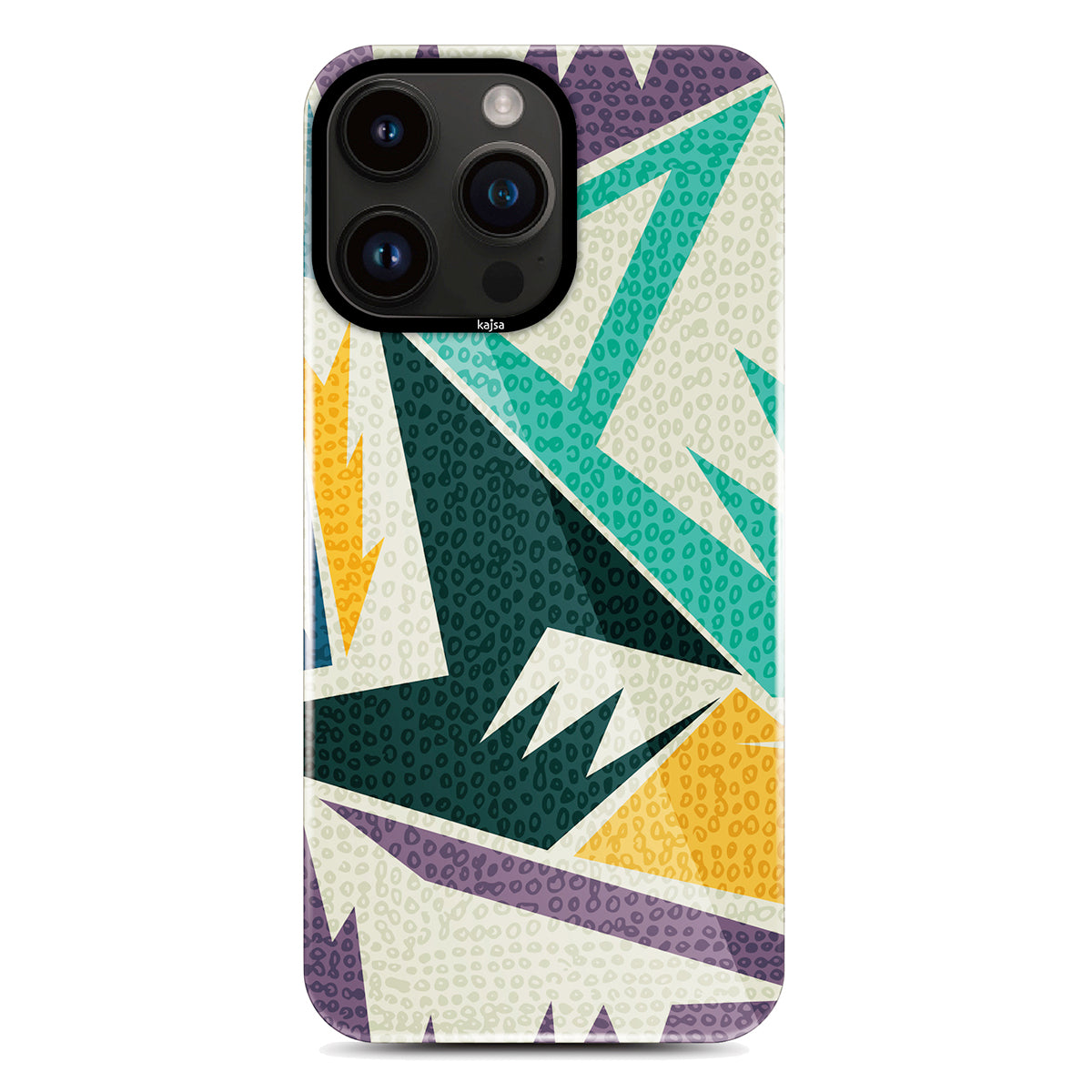 iPhone 14 Pro Kılıf HD Desenli Kajsa Shield Plus Flower Graphic Serisi Kılıf