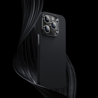 iPhone 14 Pro Kılıf Karbon Fiber Benks 600D Essential Kevlar Kılıf