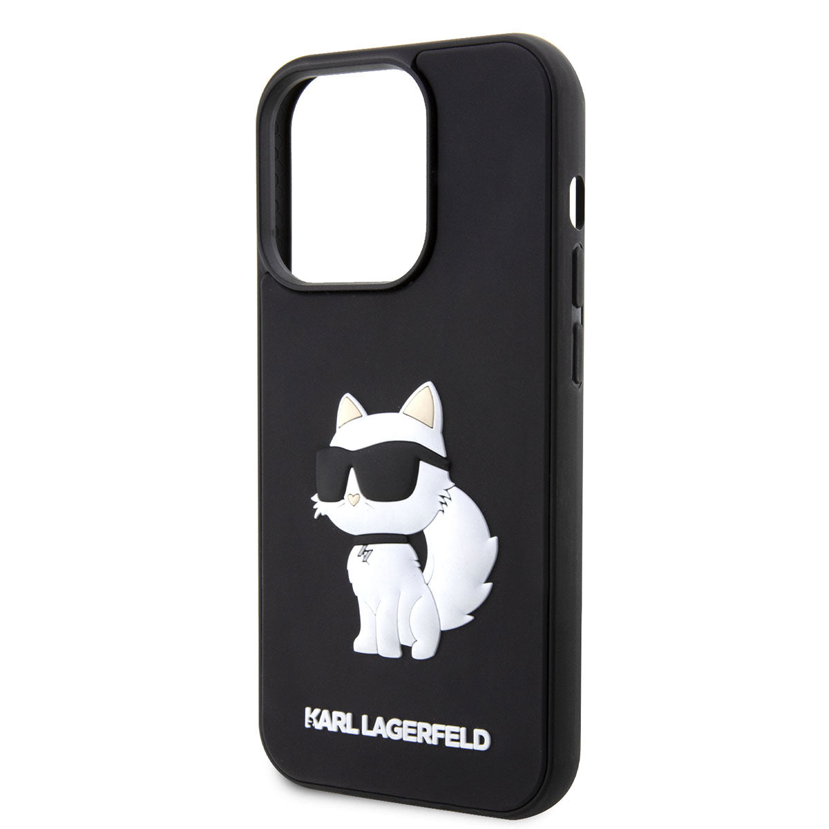 iPhone 14 Pro Kılıf Karl Lagerfeld 3D Rubber Choupette Dizayn Kılıf