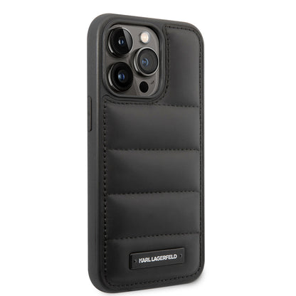 iPhone 14 Pro Kılıf Karl Lagerfeld Nylon Puffy Airbag Dizayn Kılıf