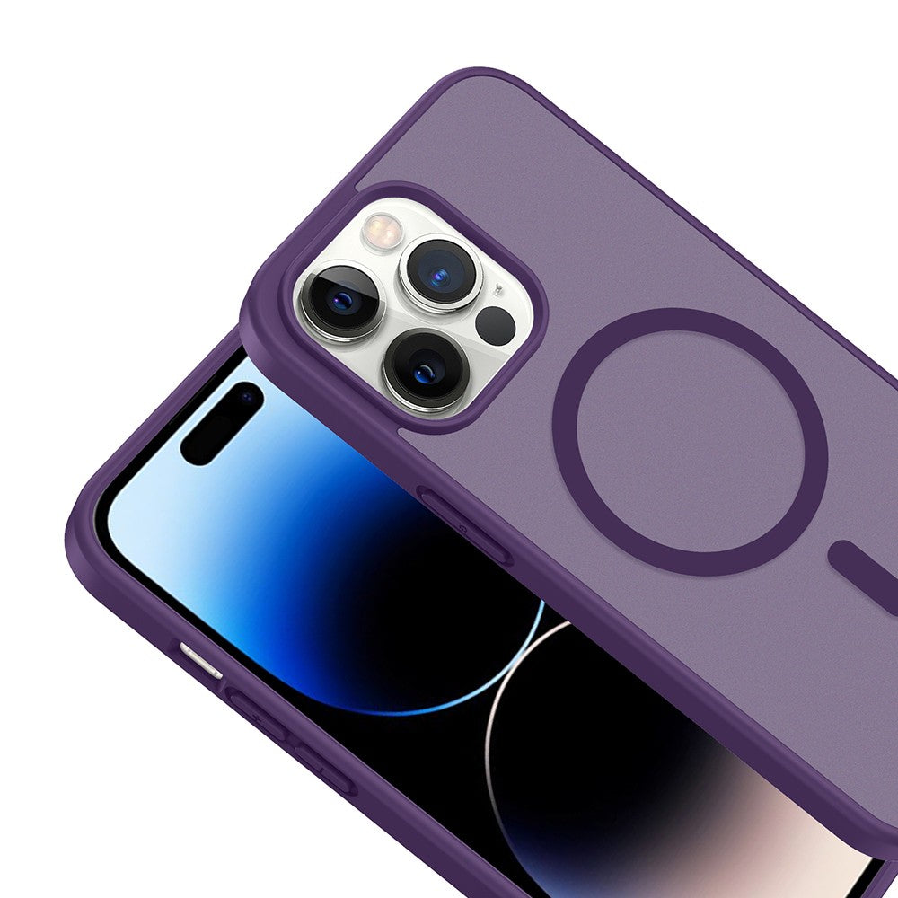 iPhone 14 Pro Kılıf M-safe Şarj Özellikli Zore Babet Kılıf