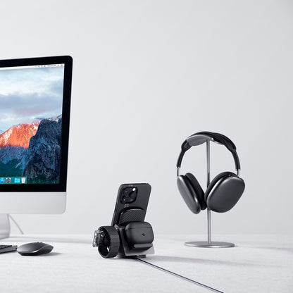 iPhone 14 Pro Kılıf M-safe Şarj Özellikli 600D Aramid Fiber Pitaka Tactile Woven Orchestra Serisi Rhapsody Kılıf