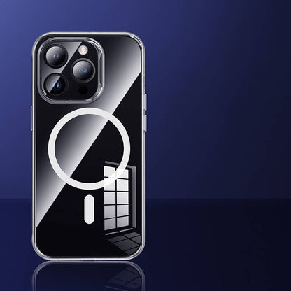 iPhone 14 Pro Kılıf M-safe Şarj Özellikli Benks 1.8mm Ultra İnce Şeffaf Kılıf
